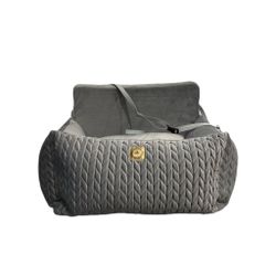 Luxury Dog Car Seat GREY