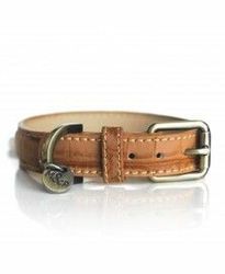 MILK & PEPPER HALSBAND HOGAN CAMEL 35cm