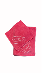 MICROFIBER TOWELS SET CITAT CERISE