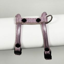 Del Mar Rundsydda Lädersele Metallic Pink