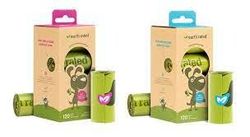 Simple Sulution Eco- Friendly Hundbajspåsar 8 Rullar Neutral