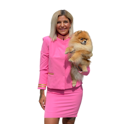 Dog Show Oriental Poppy Pink Set