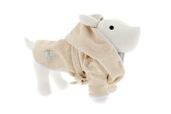 Amico Bathrobe Beige/Pink