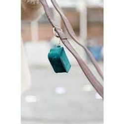 Kentucky Poop bag square Velvet Emerald