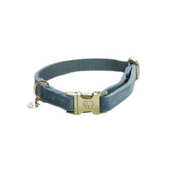 Kentucky Hundhalsband Velvet Light Blue