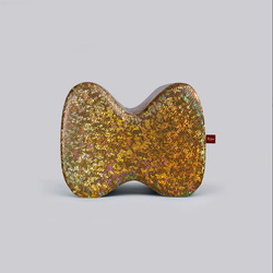 MILLOR DOG - PILLOW BOW GLITTER GOLD