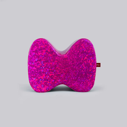 MILLOR DOG - PILLOW BOW GLITTER PINK