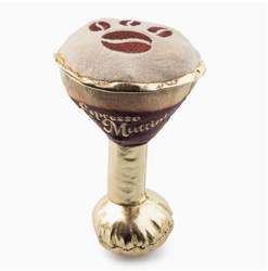 HAUTEDIGGITY DOGTOYS - ESPRESSO MARTINI DOG TOY
