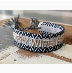 PP HAPPY WIFE, HAPPY LIFE ARMBAND