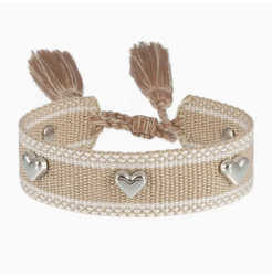 PP HARTS ARMBAND BEGE