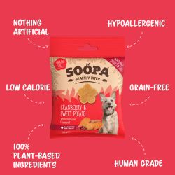 SOOPA Cranberry Och Sweet Potato Healthy Bites