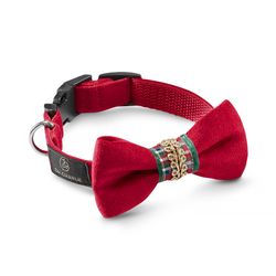 Oh Charlie Bow-tie Christmas Red