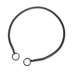 Luxury Pet Svart Choke Kedja 1/2mm