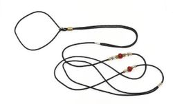 Luxury Pet Show leash Cord pärlor 3mm
