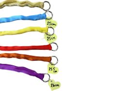 Rundsydda satin halsband ca 25cm