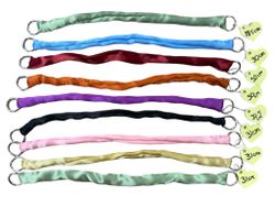 Rundsydda satin halsband ca 30cm