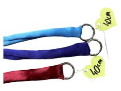 Rundsydda satin halsband 40cm