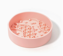 DOGGOTIQUE SLOW FEEDER BOWL "Pink"