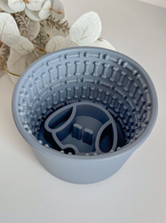 DOGGOTIQUE HIGH SLOW FEEDER BOWL "Blue"