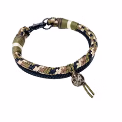 Diva & The Dog Luxe halsband Svart/Camo