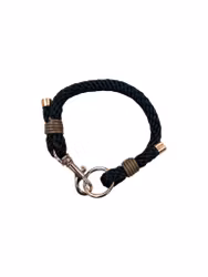 Diva & The Dog Luxe halsband Svart/Rose