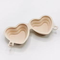 COCOPUP - Heart Collapsible Bowl - Pink