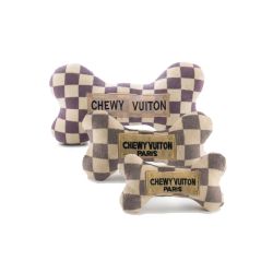 HAUTEDIGGITY DOGTOYS -CHECK DOG TOY SMALL