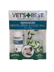 Vets Best Dental Spray & Floss Ball