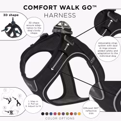 Dog Copenhagen - Comfort Walk GO Harness BLACK