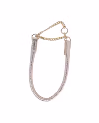 Del Mar Martingale Halvstryp Halsband Metallic Gold