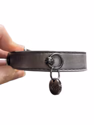 MILK & PEPPER HALSBAND VEGAN STEEL GREY