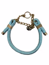 Diva & The Dog Luxe halsband Blå