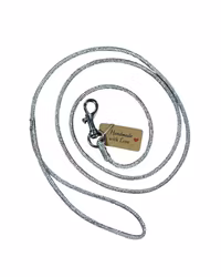 SHOWPAWS - Sparkling Utställningskoppel Silver (Flera Val)