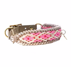 STILHUETTE - Halsband Biothane Rosalinchen