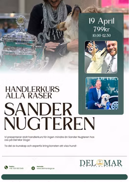 HANDLERKURS ALLA RASER - SANDER NUGTEREN 19/4