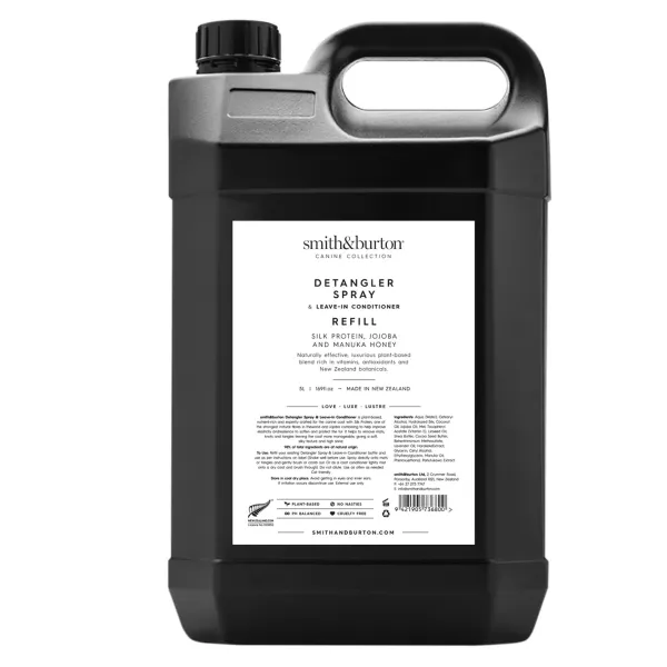 Smith & Burton Detangler Spray & leave in Conditioner 5l REFILL