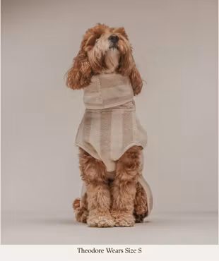 BY TEDDY - Hazelnut Stripe | Cosy Drying Robe