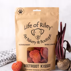 LOR - Grain Free Beetroot Hearts / Kisses - Nutritionist Approved
