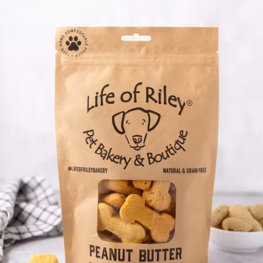 LOR - Peanut Butter Bones - Nutritionist Approved Dog Treats