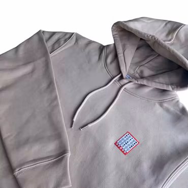 Eco Hoodie - Sand - Red Label