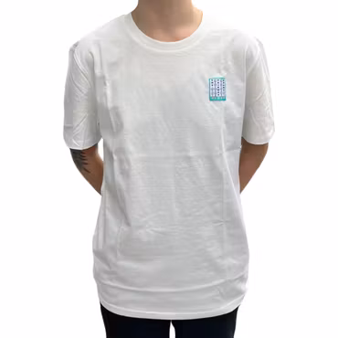 Eco T-shirt - Offwhite - Teal Label