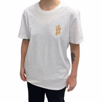 Eco T-shirt - Offwhite - Chains Print