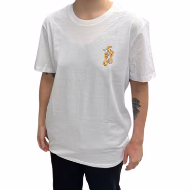 Eco T-shirt - Offwhite - Chains Print