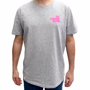 Eco T-shirt - Grey - Text Print
