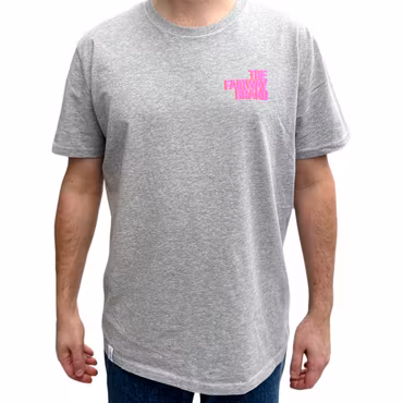 Eco T-shirt - Grey - Text Print