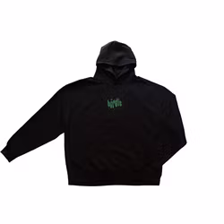 Eco Relaxed Hoodie - Black - Bördie