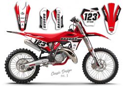 GasGas MX-dekaler