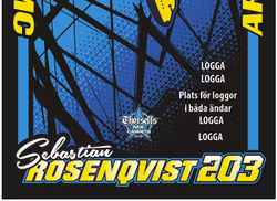 Egna loggor till miljömatta - Arlanda MC