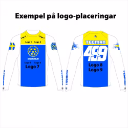 Egna loggor till FMCK Stockholms crosströja
