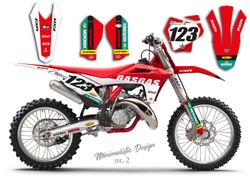 GasGas MX-dekaler
